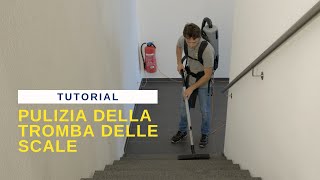 ITA No2 Pulizia della tromba delle scale [upl. by Tiat]