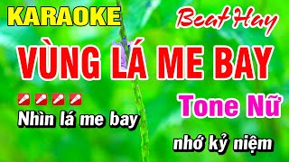 Karaoke Vùng Lá Me Bay Tone Nữ Fm Nhạc Sống Beat Hay Hoài Phong Organ [upl. by Dawkins130]