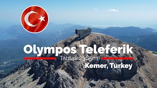 Olympos Teleferik  Tahtali mountain  Kemer Turkey [upl. by Novehc]