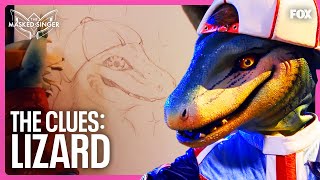 The Clues Lizard  Season 11  The Masked Singer [upl. by Terrijo]