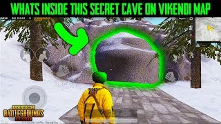 PUBG Mobile Vikendi Map CAVE  WHATS INSIDE THIS SECRET CAVE   BEST LOOT EVER [upl. by Anniken]