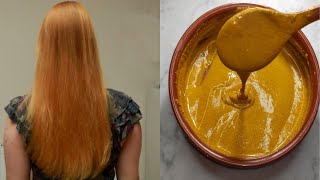 CURCUMAECLAIRCIR CHEVEUX COLORATION AU CURCUMA  صبغة الكركم لعشاق اللون الأشقر الذهبي [upl. by Baylor678]