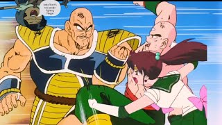 DBZ Episode 25 Clip 2 Nappa Vs Tien My Favorite part😃 [upl. by Schnapp124]