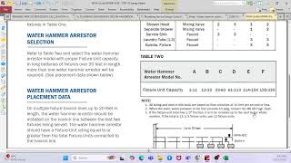 Water Hammer Arrester Selection V1124 [upl. by Gillmore]