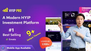 Best Investment Platform HYIP Website amp Mobile app  HYIP Pro  Bug Finder  MLM Investment [upl. by Zollie]