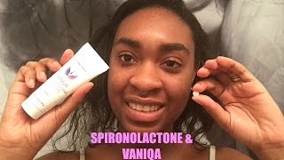 facial hair hirsutism PCOS Spironolactone and Vaniqa [upl. by Nahtanaj286]