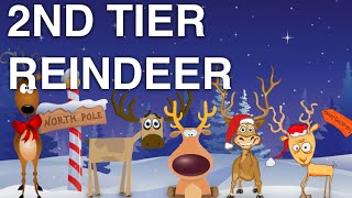 Funny Christmas Song  Second Tier Reindeer [upl. by Millan172]