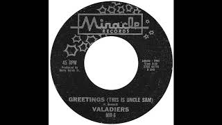 Greetings This Is Uncle Sam  The Valadiers [upl. by Pryce]