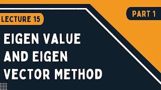 Eigenvalue and Eigenvector Method  Solution of System of Linear Different Equation [upl. by Rosane611]