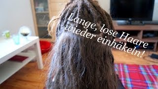 Dreadlocks  Lange lose Haare am Ansatz [upl. by Ahsitniuq603]