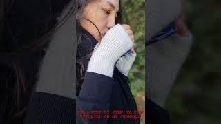 Easy DIY Fingerless Crochet Gloves Tutorial for Beginners [upl. by Aluino425]