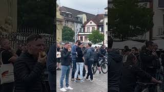 Mahnwache in Mannheim Marktplatz 02062024 mit Gegendemo [upl. by Soigroeg]