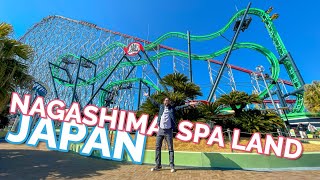 A Day at Japan’s Roller Coaster Park Nagashima Spa Land [upl. by Helprin]