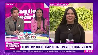 Allanan departamento de Jorge Valdivia  Hay Que Decirlo  Canal 13 [upl. by Allbee]