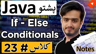 IfElse Conditional in Java  Java Pashto Course Tutorial for Beginners [upl. by Alegnave382]