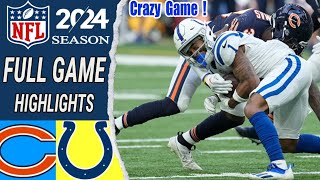 Chicago Bears vs Indianapolis Colts Game Highlights Week 3  NFL Highlights 2024 [upl. by Jasmina763]