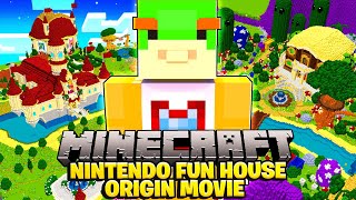 MINECRAFT NINTENDO FUN HOUSE  FULL ORIGIN MOVIE [upl. by Krischer]