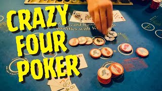 Gambling on Crazy Four Card Poker poker oxforddowns [upl. by Marcy776]