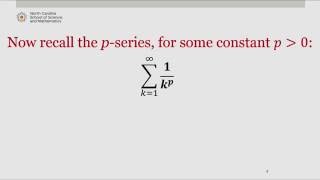 Convergence  Divergence of the Harmonic and pSeries [upl. by Esinek]