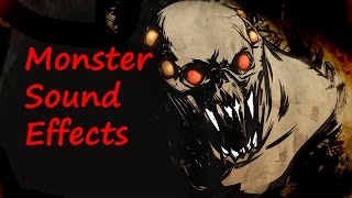 Monster Sound Effects [upl. by Noxaj]