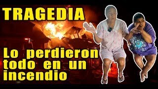 Tragedia Madre soltera y su hija discapacitada lo perdieron todo en un incendio necesitan ayuda [upl. by Euqinomahs]