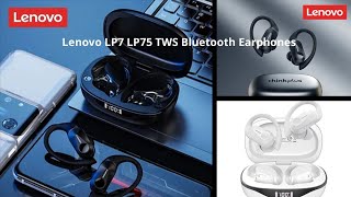 Lenovo LP7 LP75 TWS Bluetooth Earphones [upl. by Gabel]