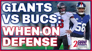 Giants Defense Faces Explosive Buccaneers Offense Can They Hold Their Ground [upl. by Eldredge]