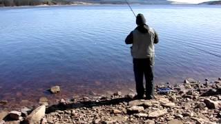 Fishing at Kielder Easter 2012 [upl. by Nnyleuqcaj369]