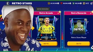 Let’s Get Ready for RETRO STARS  Funny Pack Opening fcmobile [upl. by Silvio]