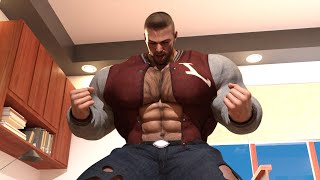 Friendly Competition Muscle Growth Animation [upl. by Latsirk]