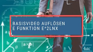 Basisvideo auflÃ¶sen e Funktion e2lnx [upl. by Airan180]