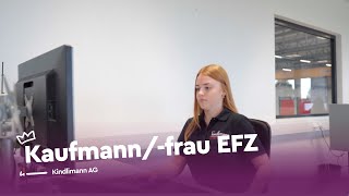 Kaufmannfrau EFZ im Fokus  Kindlimann AG  Lehrstellenvideo  Yousty [upl. by Nagaet]