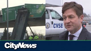 BC announces stronger consequences to prevent trucks from hitting overpasses [upl. by Seroled781]