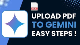 How to Upload PDF to Gemini  Analyze PDF Files  Google Gemini 2024 [upl. by Luehrmann]