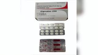 Ciprodac 250mg Tablet Full Information In Hindi  Uses  Side effects  Dosage [upl. by Tnarg]