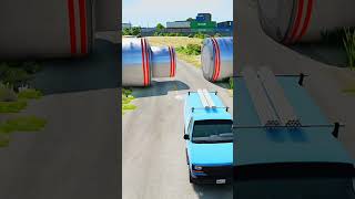 Bollard vs trucks pit 65 [upl. by Airamak]