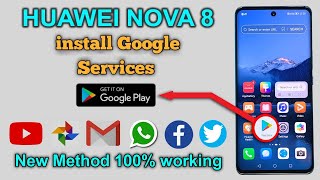 Install Google Play Store on Huawei Nova 8 ANGLX1  Google Play Store Install Huawei Nova 8 [upl. by Maure]