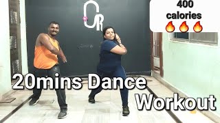 20mins NonStop Cardio Dance Workout 🕺 fitness dance losefatathome weightlossworkout cardio [upl. by O'Dell253]