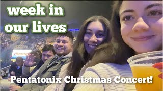 week in our lives Pentatonix concert and decorating for Christmas [upl. by Poirer]