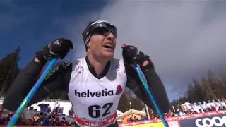 Highlights der Tour de Ski  Weltcupsieg von Dario Cologna [upl. by Aenyl]