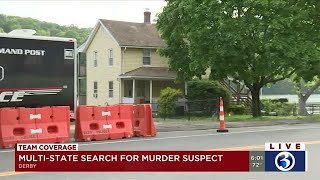 VIDEO Multistate search for murder kidnapping suspect continues [upl. by Ynafit]