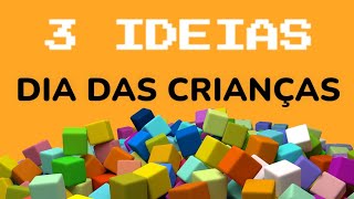 BRINQUEDOS FÁCEIS DE FAZER PARA O DIA DAS CRIANÇAS  DIY [upl. by Nelleyram]