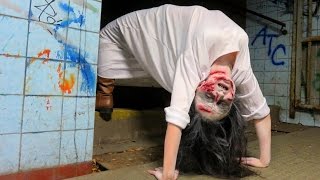 Exorcist Demon Spider Walk Prank [upl. by Nanreh]