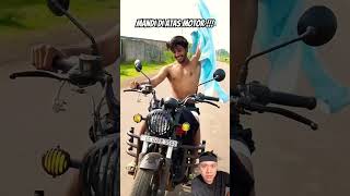 Mandi di atas motor comedy bikelife funny automobile vlog explore cycling [upl. by Starlin595]