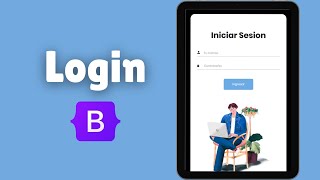 Login con Bootstrap [upl. by Nosnor326]