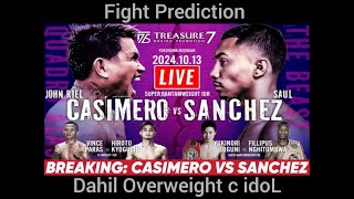 Casimero Vs Sanchez  Fight Prediction [upl. by Nomad]