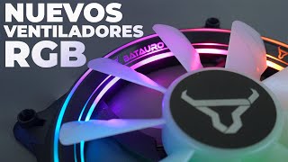 ¡El Mejor RGB para tu PC Ventiladores de Alta Calidad Batauro [upl. by Anelas]