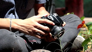 Tutorial para tomar fotografías macro con el lente 50mm [upl. by Ekoorb]