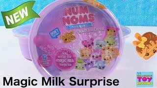 Num Noms Snackables Collectible Cereal Series 1 Magic Milk Surprise  PSToyReviews [upl. by Atla193]