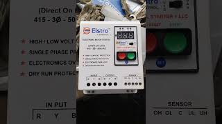 Sun 🌞🌞 tecnology 5hp elstro 3phase startar [upl. by Lennon]